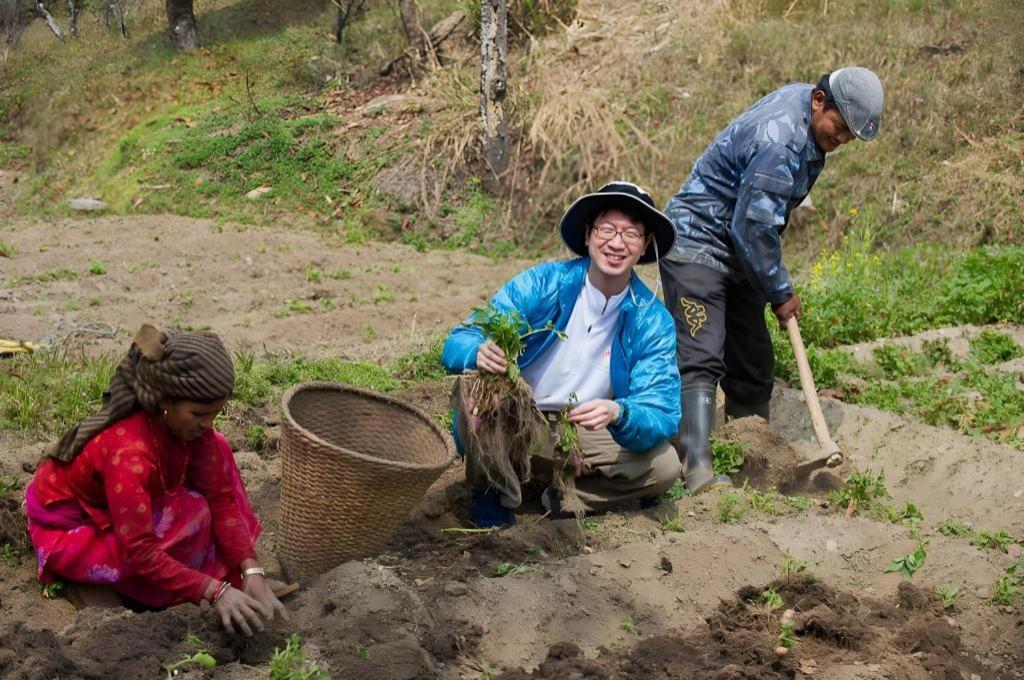 Hananoie - A Permaculture Resort Pókhara Exteriér fotografie